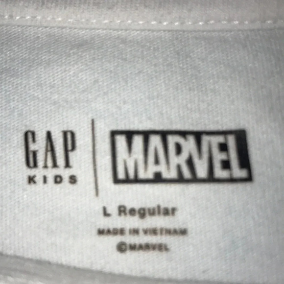 GAP KIDS MARVEL Spiderman short sleeve crewneck top size L - Picture 3 of 8